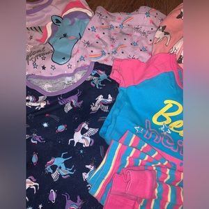 PJ’s lot - 4T girls - 4 pair - Multiple brands - smoke/pet free home
